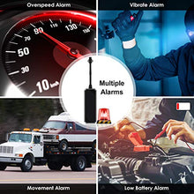 Carica l'immagine nel visualizzatore di Gallery, GOLOPHY GPS Car Tracker-2G Mini Tracker Impermeabile IP65 Google Maps in...