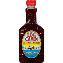 Carica l'immagine nel visualizzatore di Gallery, Log Cabin Syrup, Sugar Free, 12 Ounce …