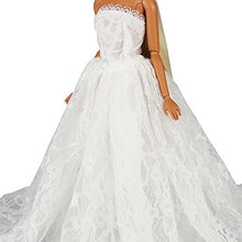 Carica l'immagine nel visualizzatore di Gallery, Miunana Abito Da Sposa Con Velo E Corona Senza Vestito Bianco + + - Ilgrandebazar