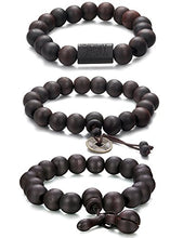 Carica l'immagine nel visualizzatore di Gallery, Jstyle 2-3 PCS 11MM Bracciale Buddha Tibetani Braccialetto Perline Elastico... - Ilgrandebazar