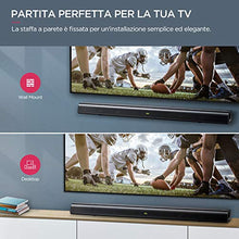 Carica l'immagine nel visualizzatore di Gallery, BOMAKER Soundbar 2.0 Canali, Potenza di Picco 80W 110dB, Bluetooth ODINE-Ⅱ - Ilgrandebazar