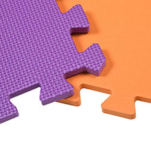 Carica l'immagine nel visualizzatore di Gallery, Edukit Tappetino da Gioco in Schiuma EVA, 12 Pezzi e 14 Bordi, 30 x 30cm,...