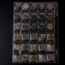 Carica l'immagine nel visualizzatore di Gallery, Stamp Pocket Pages - 30 Pocket/Page 30 Pocket(35mm X 35mm Each Pocket)