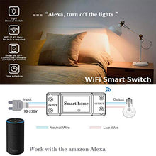 Carica l'immagine nel visualizzatore di Gallery, Domotica Smart Interruttore WIFI, Dispositivi Works with Alexa e Google...