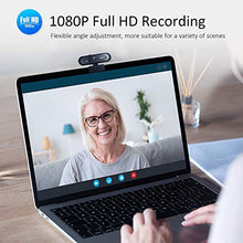 Carica l'immagine nel visualizzatore di Gallery, Campark Webcam per PC 1080p, Autofocus USB con Microfono PC,...