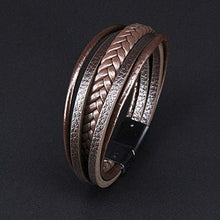 Carica l'immagine nel visualizzatore di Gallery, Braccialetti da Uomo,Bracciale Uomo Pelle,Braccialetto in Pelle Uomo... - Ilgrandebazar