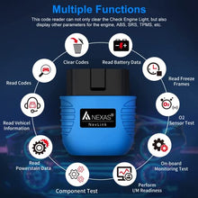 Carica l'immagine nel visualizzatore di Gallery, AUTOPHIX Nexlink OBD2 Bluetooth 5.0 per Auto e Moto, Dispositivo Diagnostico, Adattatore per iOS e Android