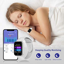 Carica l'immagine nel visualizzatore di Gallery, Vicsainteck Smartwatch, 1.4 'Grande Fitness Tracker Orologio bianco