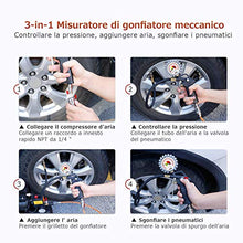 Carica l'immagine nel visualizzatore di Gallery, oasser Manometro Digitale Pressione Gomme Pistola Gonfiaggio Pneumatici... - Ilgrandebazar