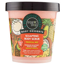 Carica l'immagine nel visualizzatore di Gallery, Organic Shop Scrub Corpo Modellante Tropical Mix - 680 Grammi