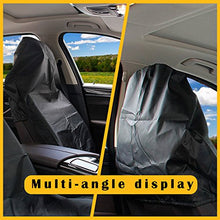 Carica l'immagine nel visualizzatore di Gallery, Hiveseen 2pcs Coprisedili per Auto Anteriori Universali, in Nylon...