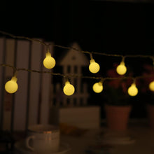 Carica l'immagine nel visualizzatore di Gallery, Tomshine Luci Della Stringa Della Palla 80 Palle Alimentato a batteria IP44