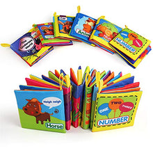 Carica l'immagine nel visualizzatore di Gallery, BelleStyle Libro Stoffa, Set Neonato, Quiet Book, Tattile per Bambini,... - Ilgrandebazar