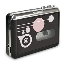 Carica l'immagine nel visualizzatore di Gallery, Rybozen Cassette Player Standalone Portable Digital USB Audio Music/Cassette...