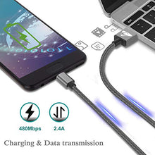 Carica l'immagine nel visualizzatore di Gallery, Aioneus Cavo Micro USB [3 Pezzi:15M,2M,3Metri] Nylon...