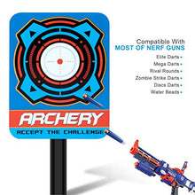 Carica l'immagine nel visualizzatore di Gallery, Keten Bersaglio Elettrico per Nerf Guns, Auto-Reset Intelligent Light Nero