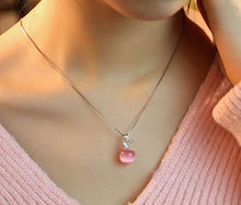 Carica l'immagine nel visualizzatore di Gallery, Collana Ragazza 40 cm + 5 Catene estensione platino placcato rame - Ilgrandebazar