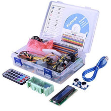 Carica l'immagine nel visualizzatore di Gallery, kuman Super Starter Kit per ArduinoIDE Mega2560, Mega328 e Nano con... - Ilgrandebazar