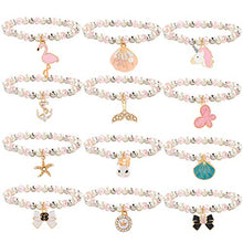 Carica l'immagine nel visualizzatore di Gallery, Tacobear 12 Pezzi Braccialetti Bambina Ragazza Bracciale Amicizia 1-strato - Ilgrandebazar