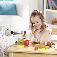 Carica l'immagine nel visualizzatore di Gallery, Melissa and Doug Giochi di legno Set cibo in Multicolore