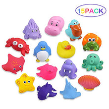 Carica l'immagine nel visualizzatore di Gallery, Lictin 15 Set Giochi da Bagno per Bambini Giocattoli - di per...