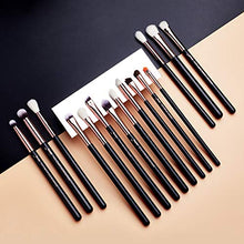 Carica l'immagine nel visualizzatore di Gallery, Jessup 15Pz Pennelli Trucco Professionale Set Occhi Pennello Ombretto...