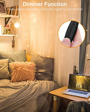 Carica l'immagine nel visualizzatore di Gallery, Stringa Luci LED USB, Litogo 24M 240 Dimmerabile Catena Luminosa Filo...