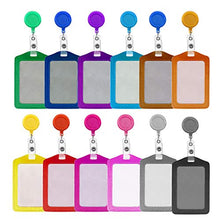 Carica l'immagine nel visualizzatore di Gallery, Soleebee 82cm Porta 12 pezzi Badge Reel con Titolare della carta verticale