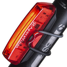 Carica l'immagine nel visualizzatore di Gallery, GuardG3X Luce Posteriore USB Ricaricabile per Bicicletta by Apace, 6 Potenti...