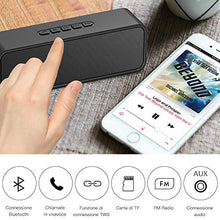 Carica l'immagine nel visualizzatore di Gallery, Altoparlante portatile Bluetooth Sonkir, altoparlante wireless 5.0...