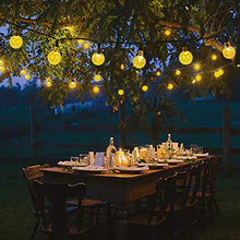 Carica l'immagine nel visualizzatore di Gallery, VIFLYKOO Catena Luminosa Solare,Luce Stringa Solare 7M 50 LED Solar 50 Led