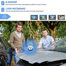 Carica l'immagine nel visualizzatore di Gallery, HALUM Telecamera per Auto da 10 pollici Touchscreen Full HD 1080P, 10
