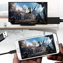Carica l'immagine nel visualizzatore di Gallery, Cavo adattatore da micro USB a HDMI, convertitore MHL a HDMI con uscita... - Ilgrandebazar