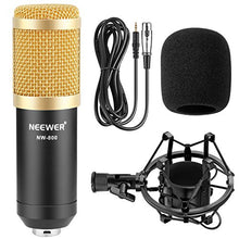 Carica l'immagine nel visualizzatore di Gallery, Neewer NW-800 Professionale Studio Radiotelevisivo &amp; Registrazione Nero - Ilgrandebazar