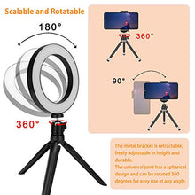 Carica l'immagine nel visualizzatore di Gallery, Luce ad Anello LED, Eletorot 6” Ring Light Lampada per Selfie Estetista...