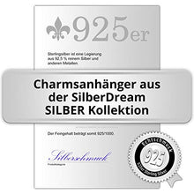 Carica l'immagine nel visualizzatore di Gallery, SilberDream GSC002 - Ciondolo Ice con Swarovski e cuore rosso in argento... - Ilgrandebazar