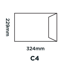 Carica l'immagine nel visualizzatore di Gallery, Purely Everyday - Buste formato C4, chiusura C4 (324 x 229 mm), bianco