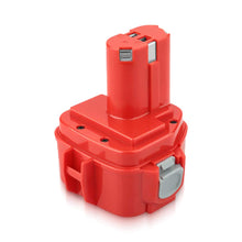 Carica l'immagine nel visualizzatore di Gallery, Powayup 12V 3.0Ah 1220 NI-MH Sostituzione per Makita batteria 3.0Ah, Rosso