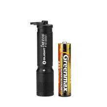 Carica l'immagine nel visualizzatore di Gallery, Olight i3E EOS Torcia Portachiavi Mini Impermeabile IPX8, LED 90 lumens Nero - Ilgrandebazar