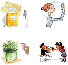 Carica l'immagine nel visualizzatore di Gallery, Veperain 50ml Flacone Spray Vuoto, Plastica Trasparente contenitore...