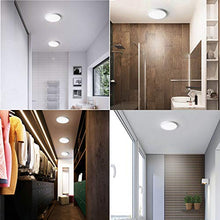 Carica l'immagine nel visualizzatore di Gallery, Yafido LED Plafoniera 18W Ultra magro UFO Pannello Rotondo Bianco Freddo - Ilgrandebazar