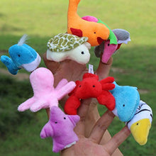 Carica l'immagine nel visualizzatore di Gallery, YeahiBaby 20pcs Marionette da dito animali marini Bambole Come mostrato - Ilgrandebazar