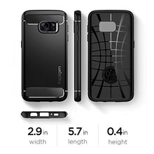 Carica l'immagine nel visualizzatore di Gallery, Spigen 555CS20007, Custodia protettiva in TPU con design fibra di carbonio... - Ilgrandebazar
