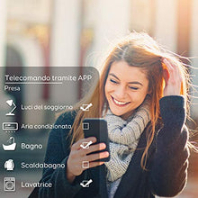 Carica l'immagine nel visualizzatore di Gallery, Presa Intelligente WiFi, Maxcio Smart Italiana 16A Compatibile 1 Pack