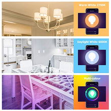 Carica l'immagine nel visualizzatore di Gallery, Lohas Smart Lamp Spotlight, Lampadina a LED con attacco GU10, multicolore...
