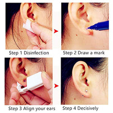 Carica l'immagine nel visualizzatore di Gallery, 6 pistole usa e getta per piercing all'orecchio, con orecchini, indolore,... - Ilgrandebazar