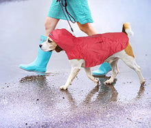 Carica l'immagine nel visualizzatore di Gallery, Idepet - Mantella per cani con cappuccio e foro il XXXXXXL, Rosso