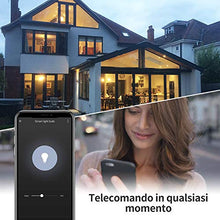 Carica l'immagine nel visualizzatore di Gallery, Lampadina Smart E27 AISIRER WiFi Intelligente 9W Due Lampadine