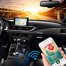 Carica l'immagine nel visualizzatore di Gallery, Trasmettitore Ricevitore Bluetooth 5.0, 2 in 1 Adattatore Nero