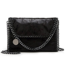 Carica l'immagine nel visualizzatore di Gallery, Valleycomfy Borsa da donna a tracolla elegante a Nero
